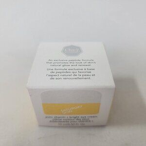 Cha 7 peptide formula Saturday Skin .50 floz Yuzu Vitamin C Bright Eye Cream NEW